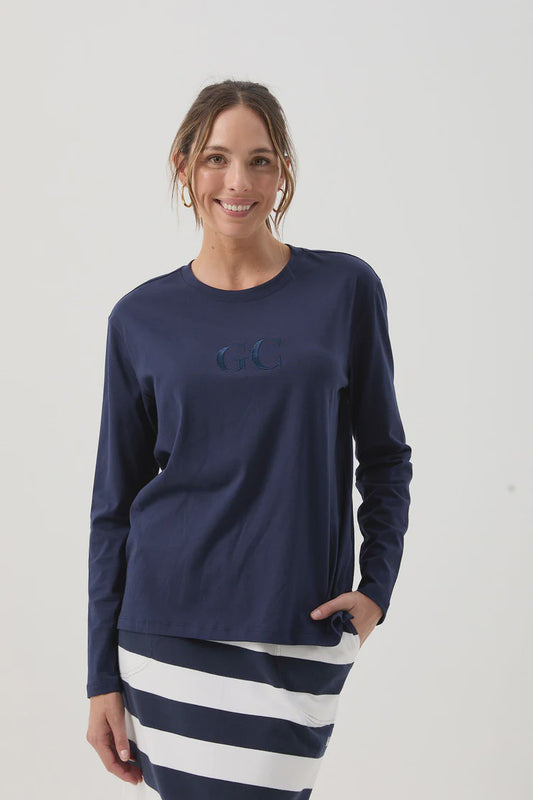 GC Long Sleeve Jersey Tee - Parisian Night