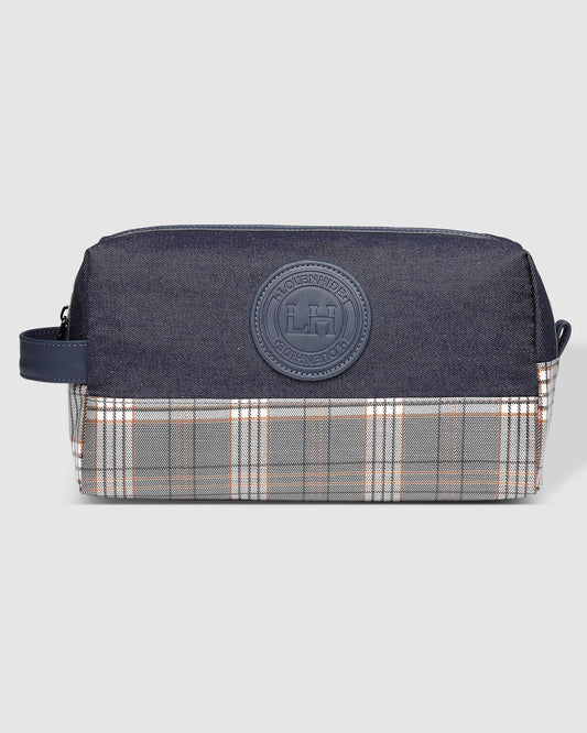 Levi Mens Toiletry Bag - Denim