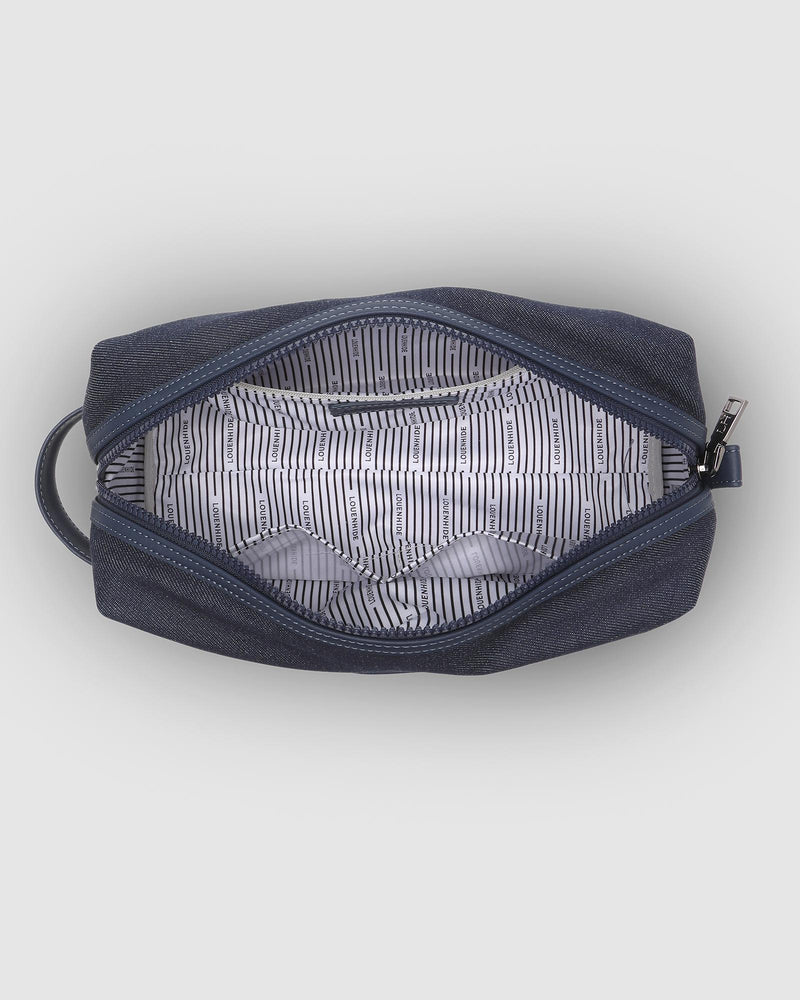 Levi Mens Toiletry Bag - Denim