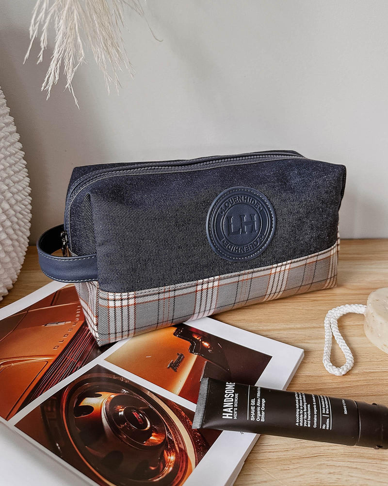 Levi Mens Toiletry Bag - Denim