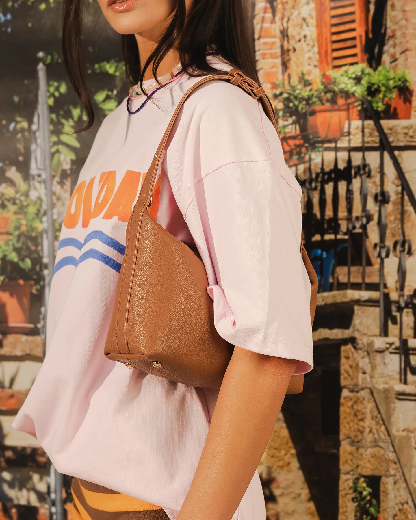 Madeline Shoulder Bag - Toffee