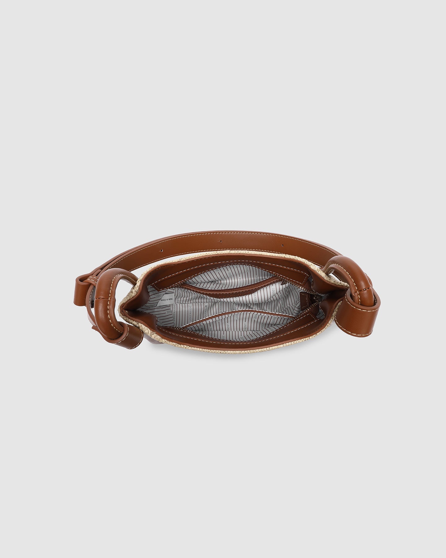 Clare Shoulder Bag - Raffia Tan