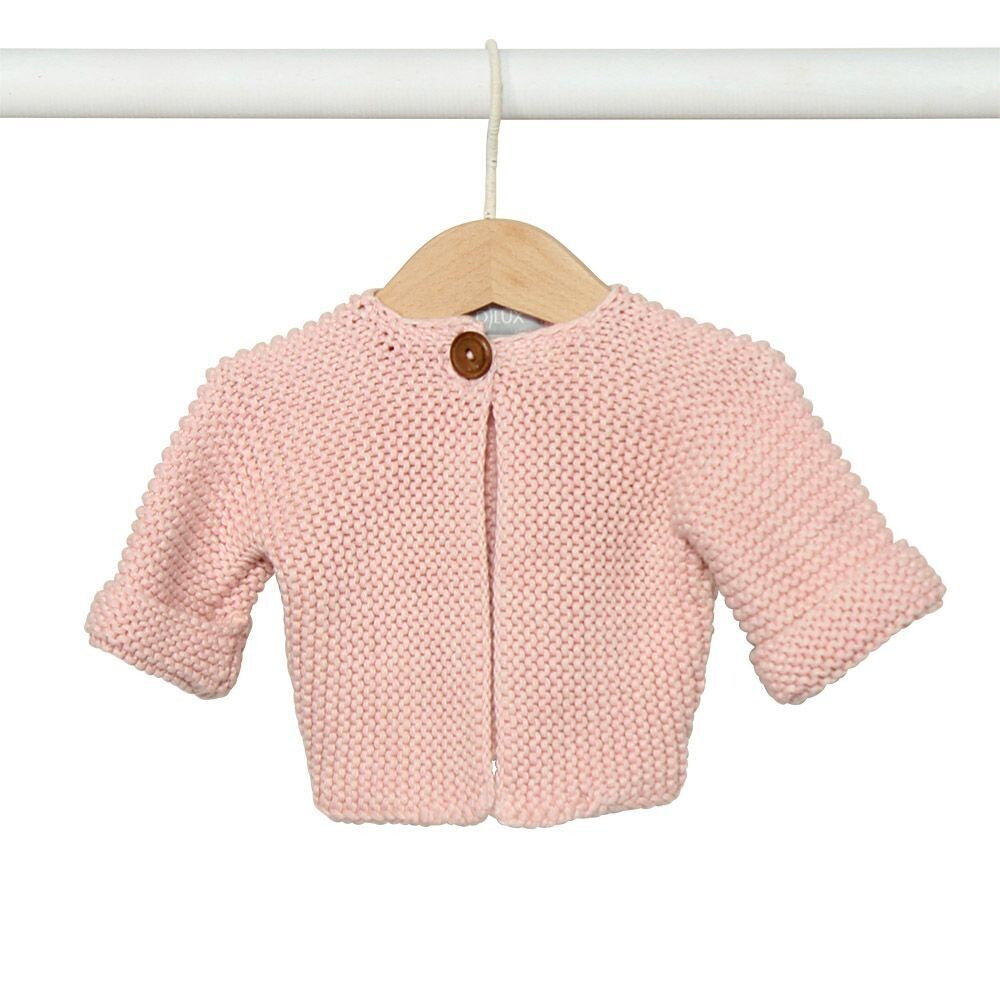Elf Baby Cardi - Pink