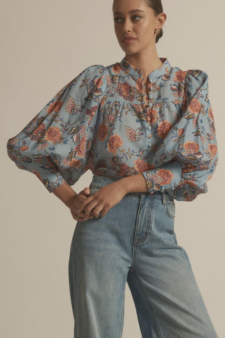 Zoe Kratzmann Vista Top - Twilight Bloom