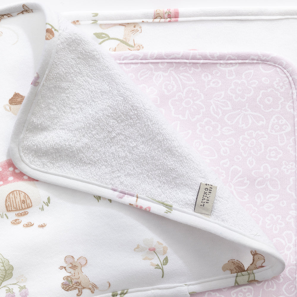 Whimsical Wonderland - 3 Pack Organic Wash Cloths