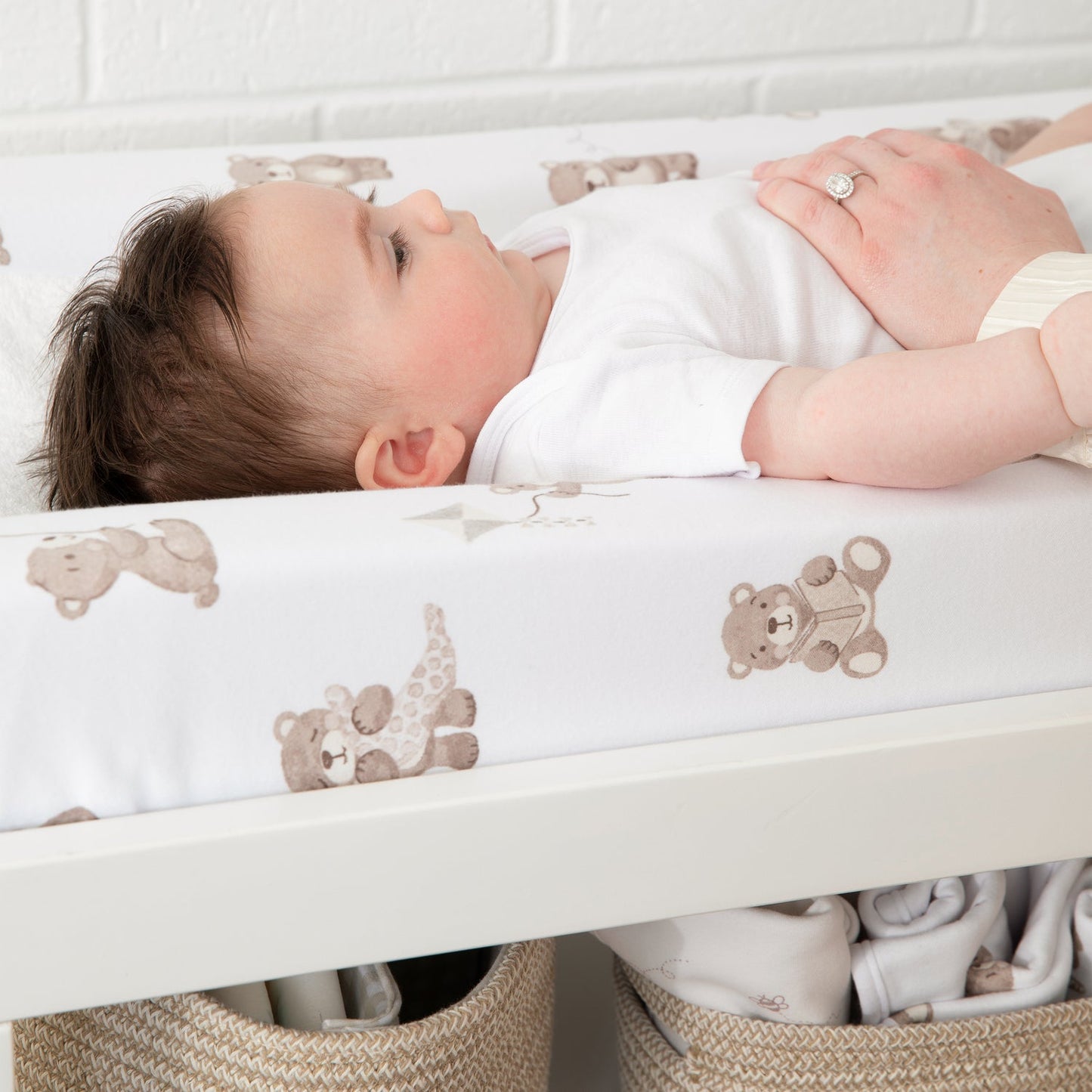 Cuddly Bear - 3 Pack Organic Wash Cloths