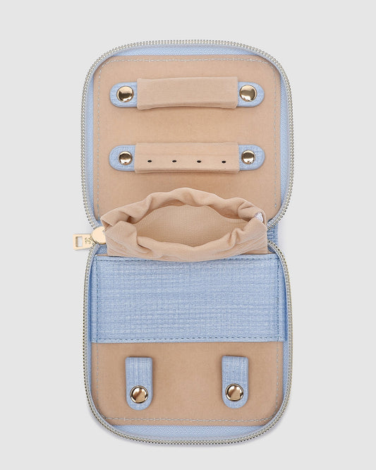 Juniper Jewellery Case - Pastel Blue