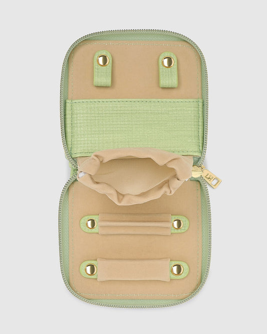 Juniper Jewellery Case - Pistachio