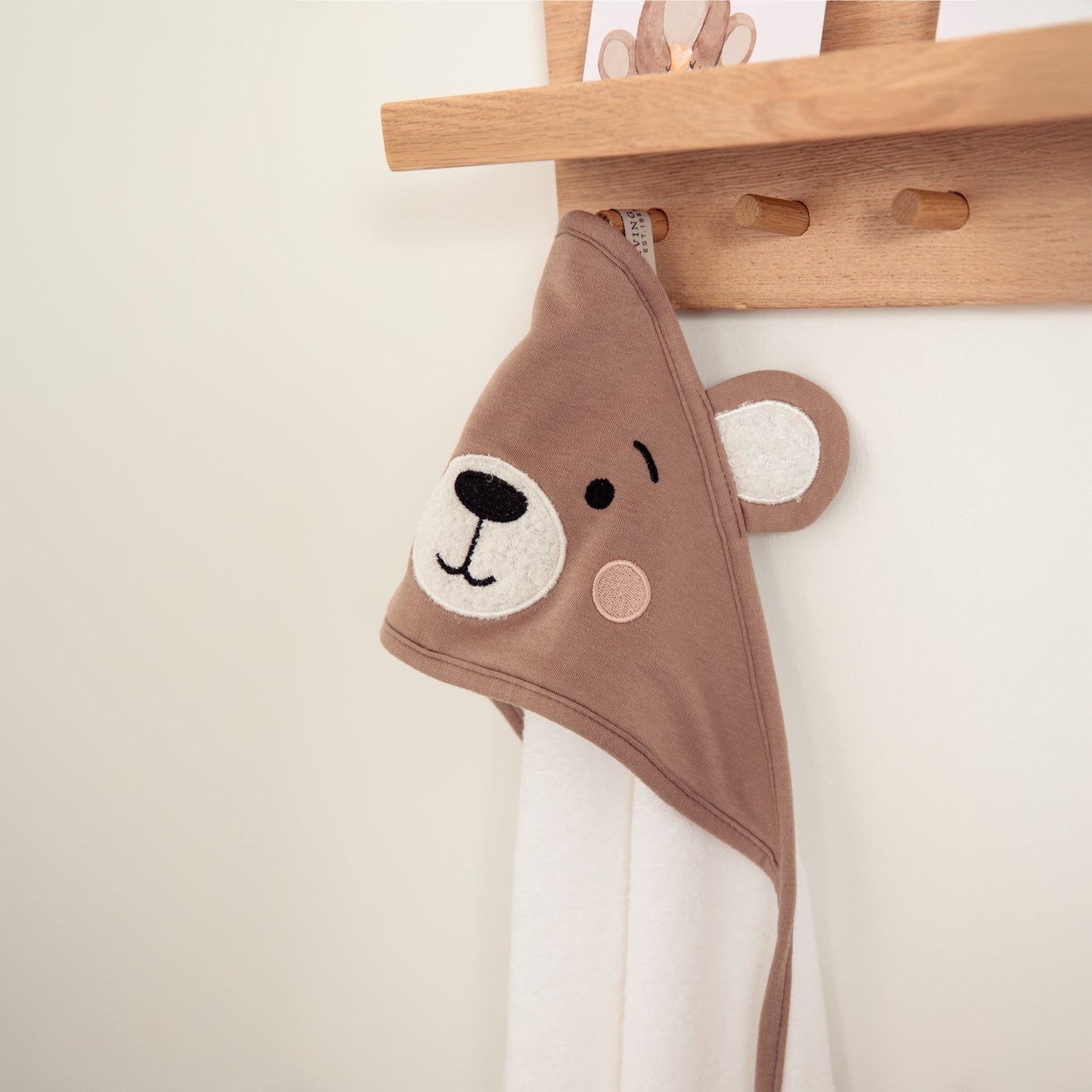 Cuddly Bear - Organic Hooded Towel