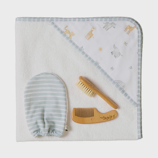 4 pc Baby Bath Gift Set - Roam & Roar