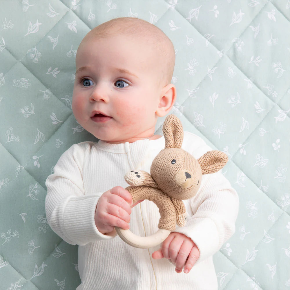 Kylie The Kangaroo Ring Rattle