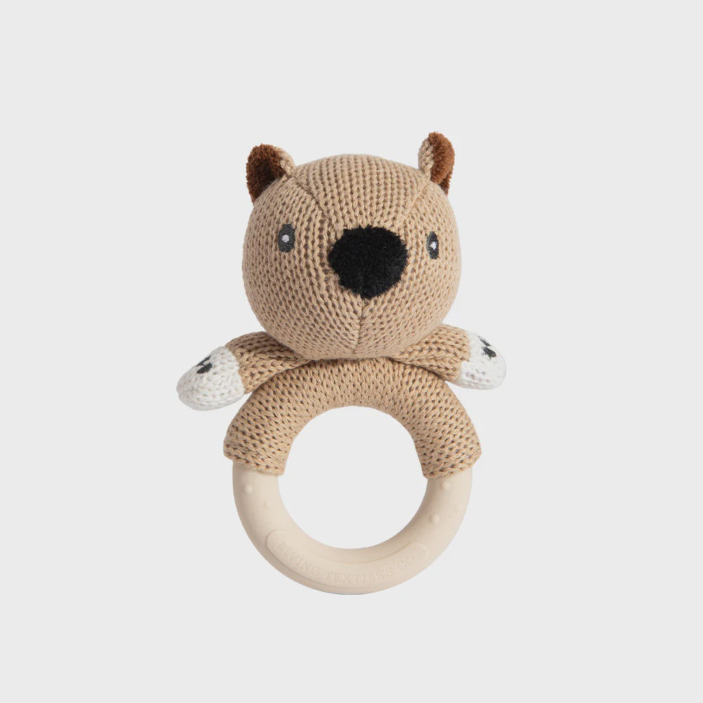 Wally The Wombat Ring Rattle
