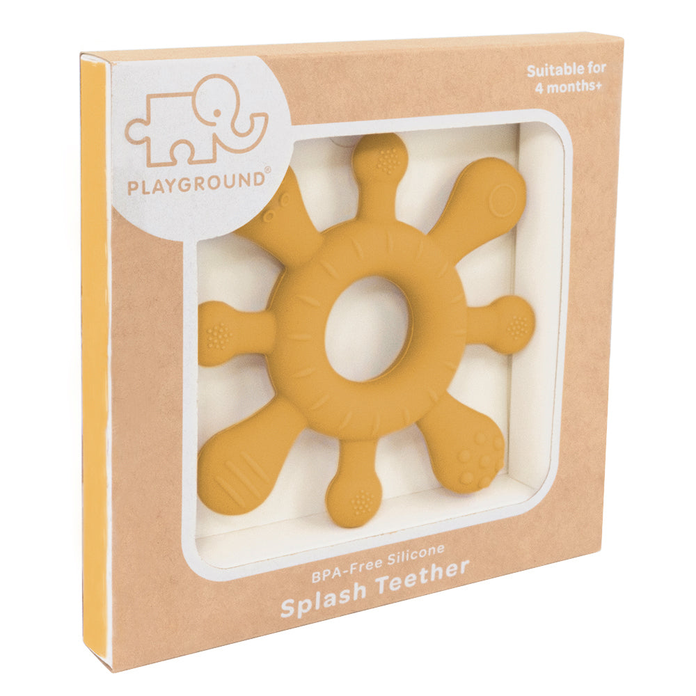 Silicone Splash Teether - Sunshine