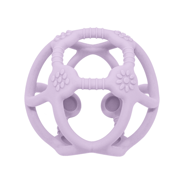 Silicone Teething Ball - Light Purple