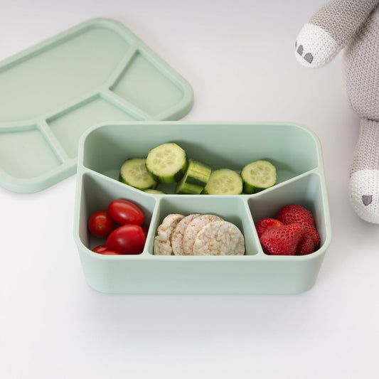 Silicone Lunch Box- Large- Light Sage