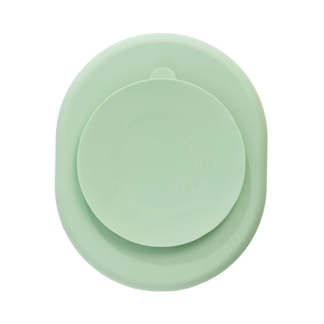 Silicone Feeding Set- Light Sage