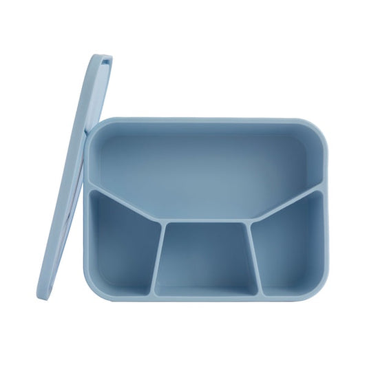 Silicone Lunch Box - Large - Dusty Blue