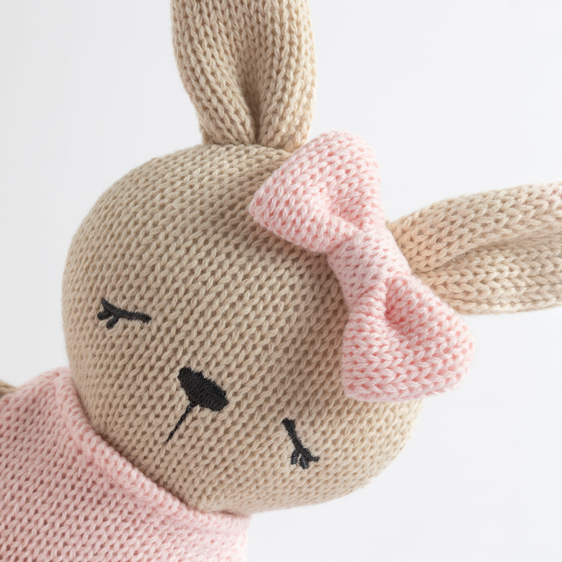 Knitted Animal Toy- Bella the Bunny