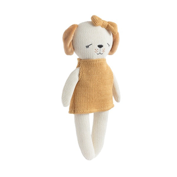 Knitted Animal Toy- Paula the Puppy