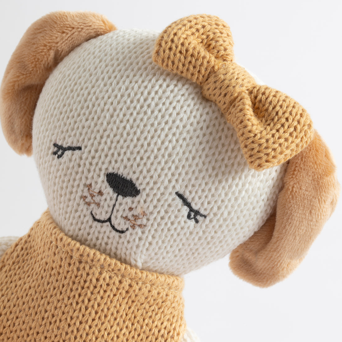 Knitted Animal Toy- Paula the Puppy