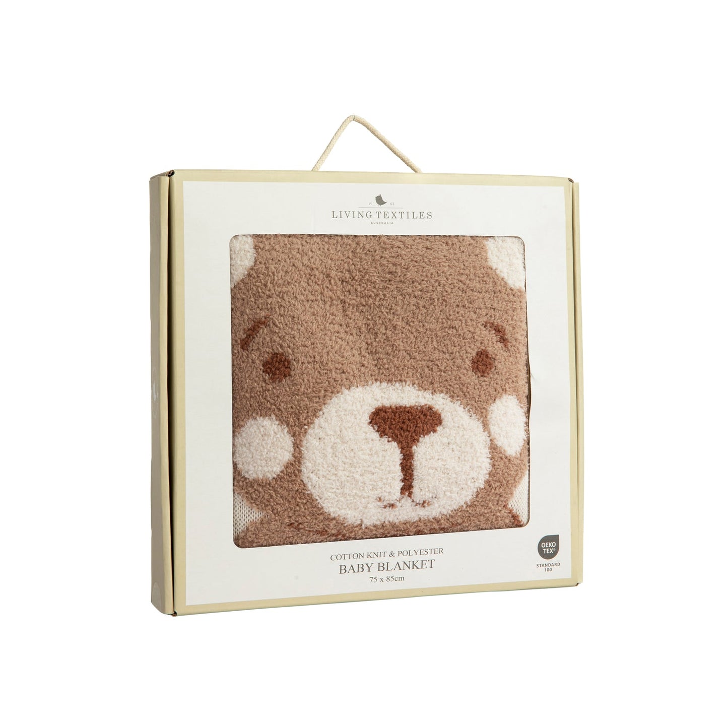 Cuddly Bear - Fluffly Jacquard Blanket
