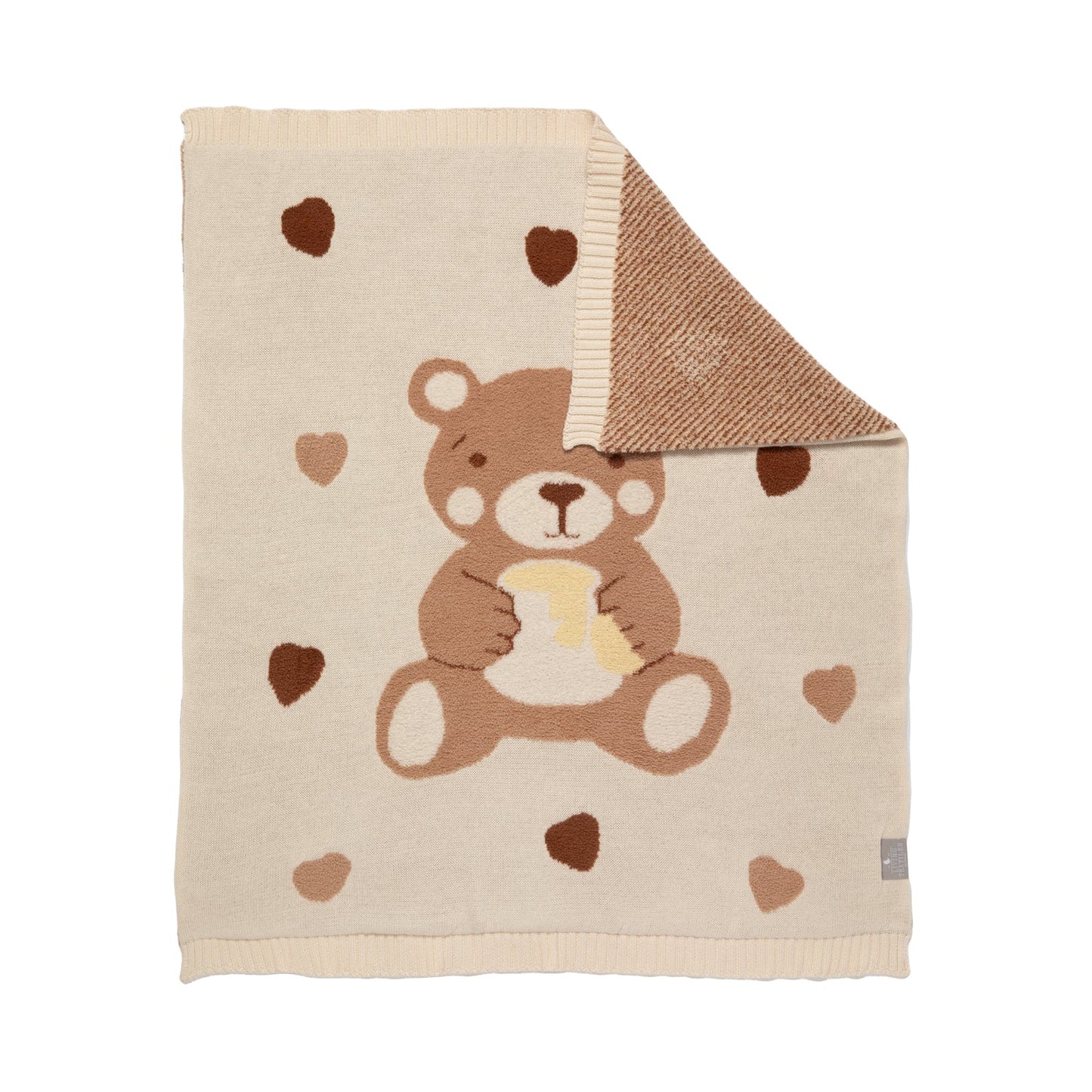 Cuddly Bear - Fluffly Jacquard Blanket