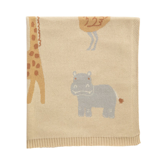 Wild Safari - Jacquard Blanket