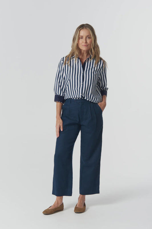 Classic 3/4 Sleeve Cotton Shirt