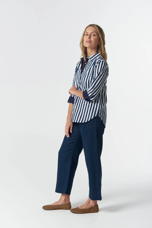 Classic 3/4 Sleeve Cotton Shirt