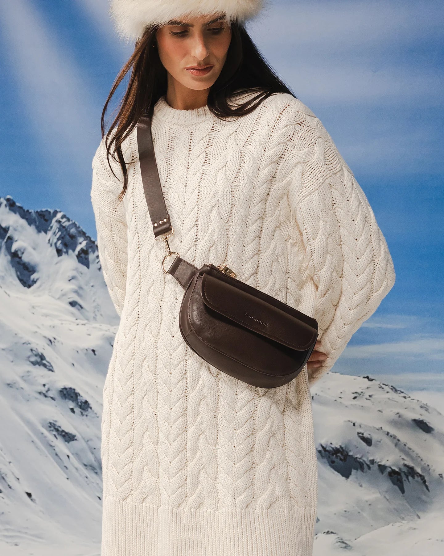 Lola Belt Bag - Chocolate