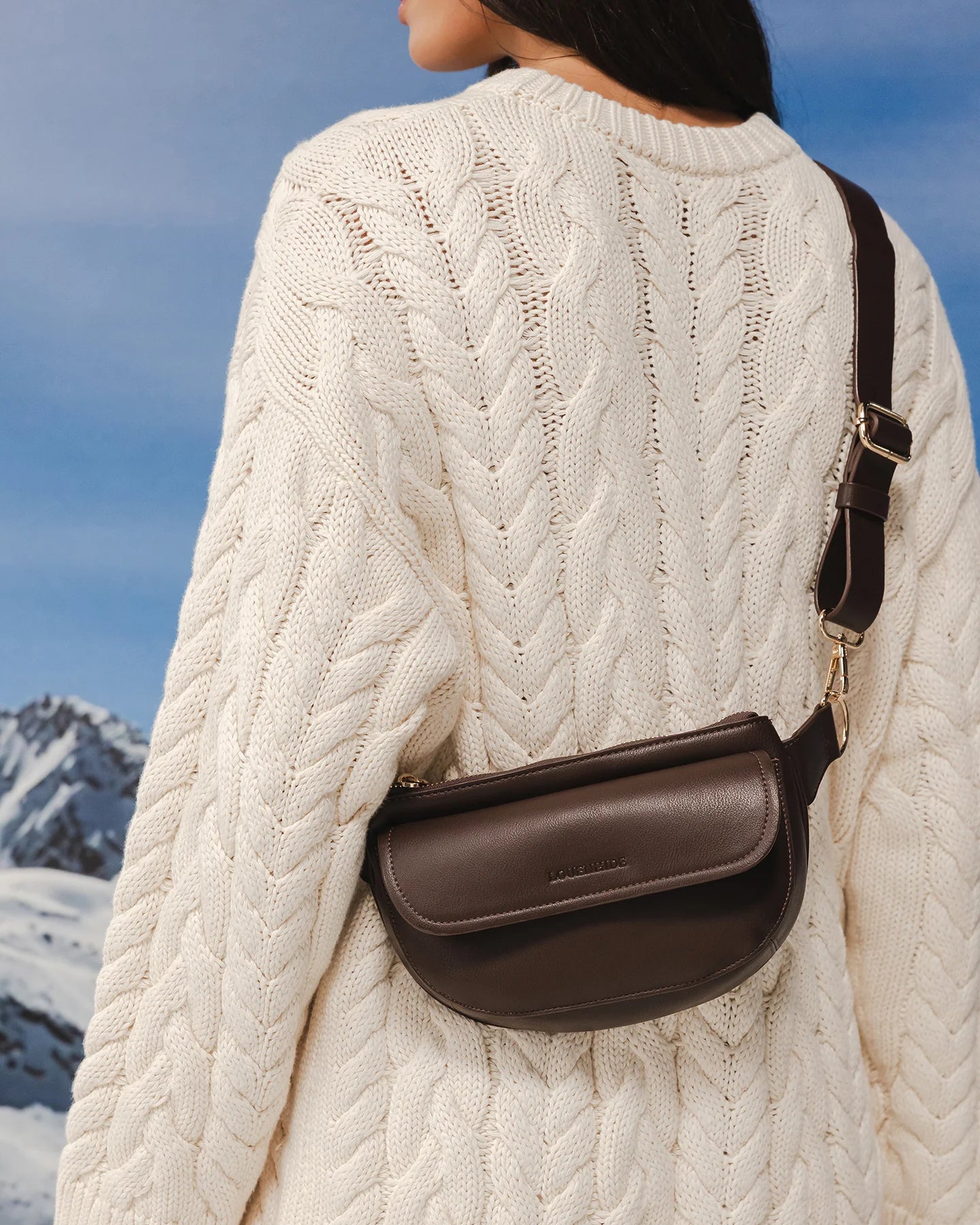 Lola Belt Bag - Chocolate