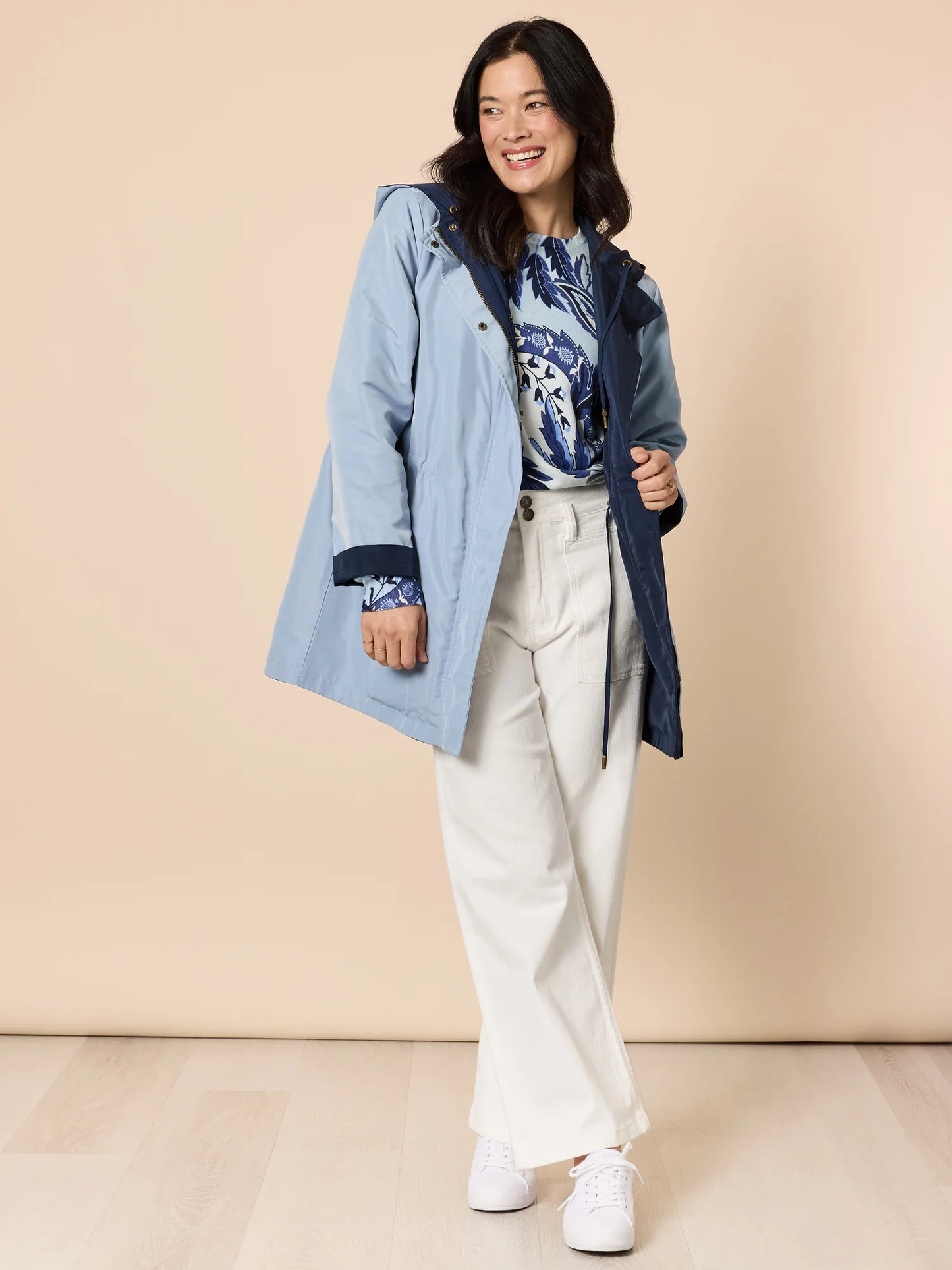 Highland Reversible Jacket - Navy Blue