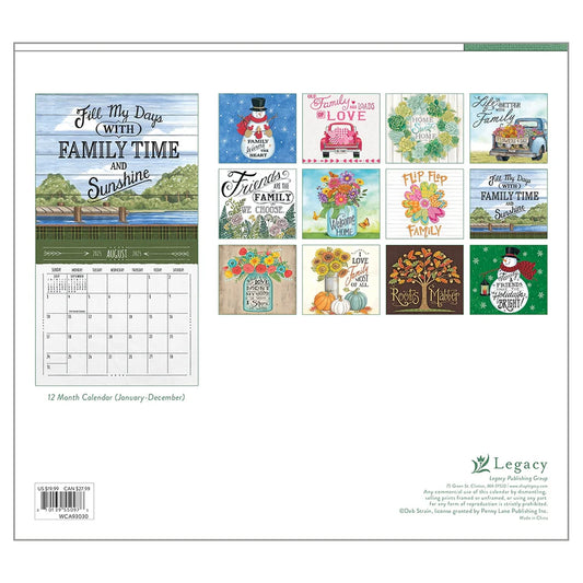 2025 Legacy Family Matters Calendar