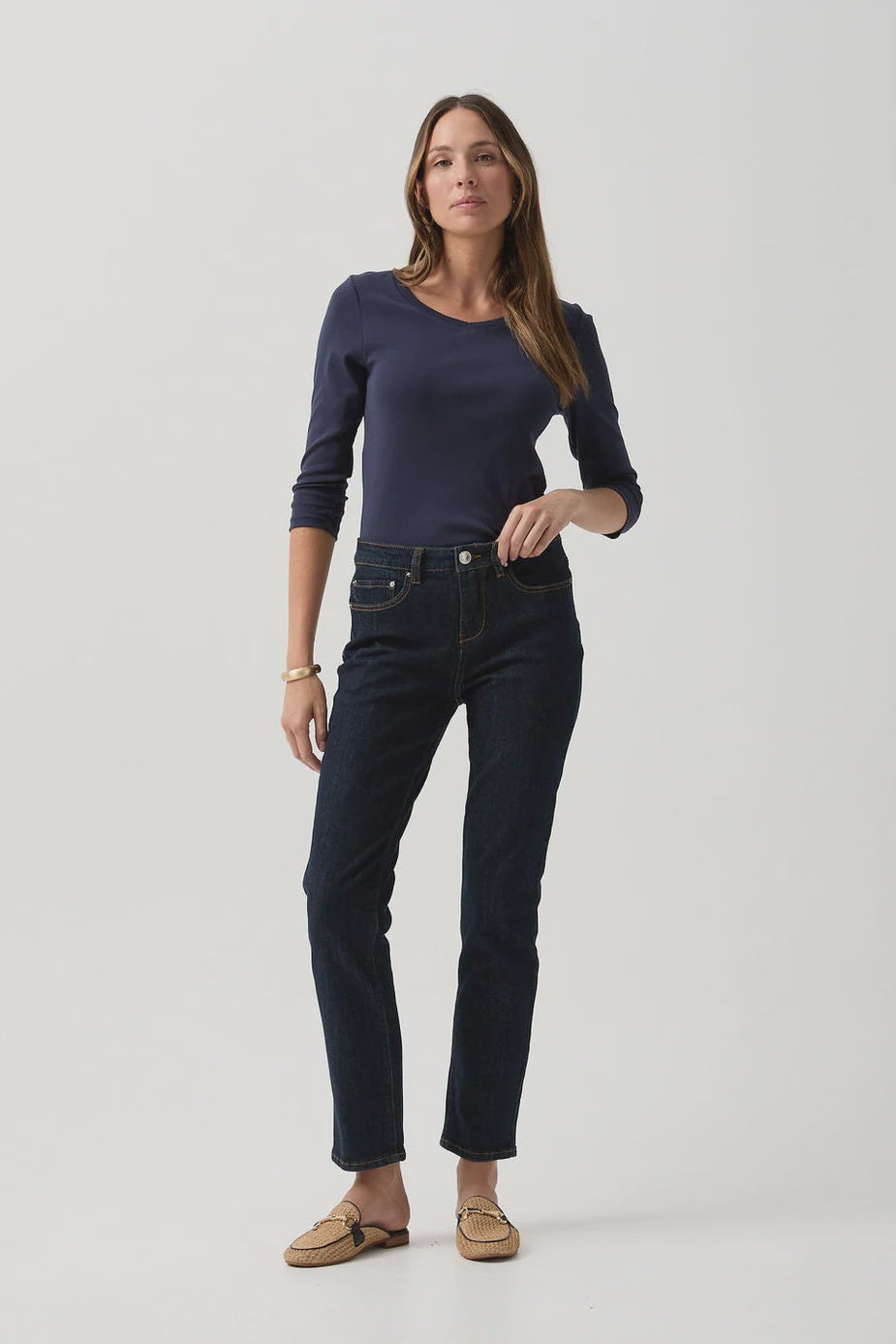 5 Pocket Jean - Dark Indigo