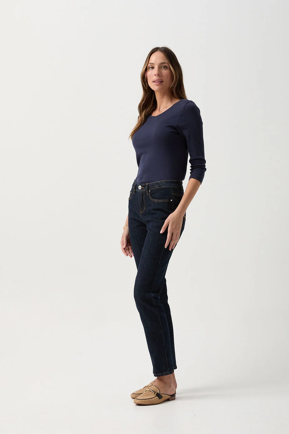 5 Pocket Jean - Dark Indigo
