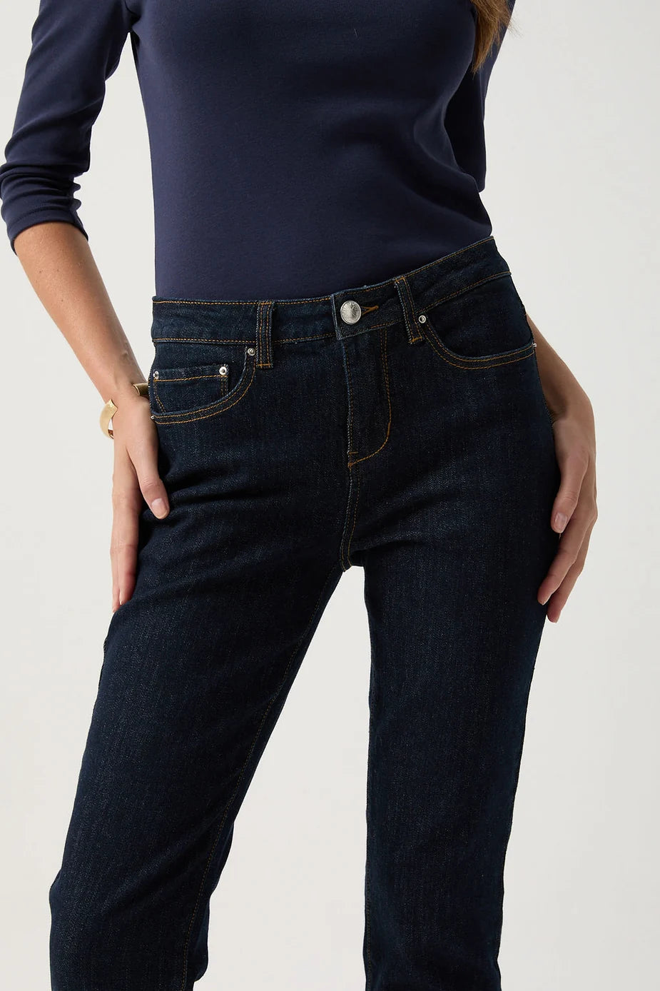 5 Pocket Jean - Dark Indigo