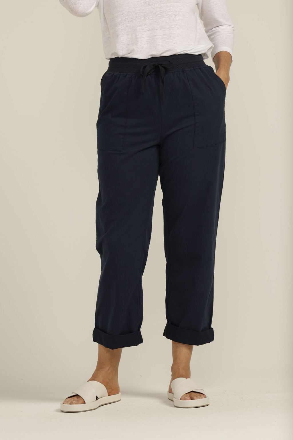 Relaxed Summer Pant Navy