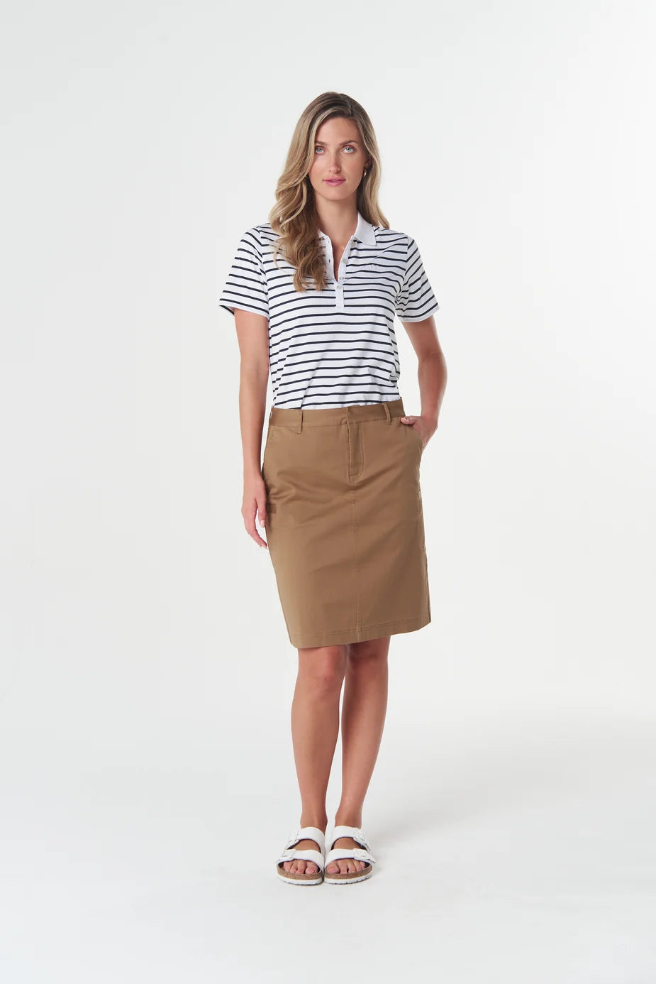 Fairway Skirt - Brass