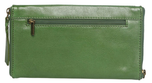 Leather Optical/Phone Case - Grass