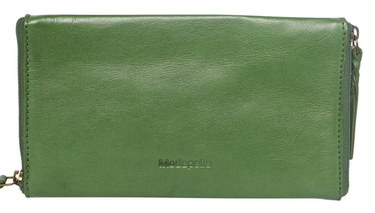 Leather Optical/Phone Case - Grass