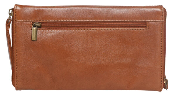 Leather Optical/Phone Case - Tan