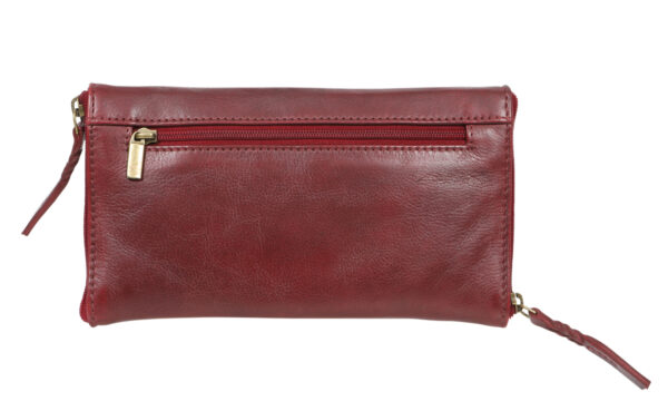 Leather Optical/Phone Case - Oxblood