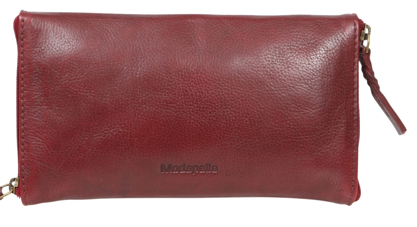 Leather Optical/Phone Case - Oxblood