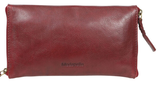 Leather Optical/Phone Case - Oxblood