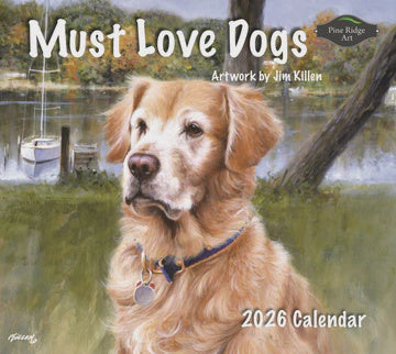 2026 Pine Ridge Must Love Dogs Calendar