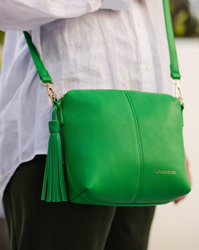 Kasey Crossbody Bag - Apple Green