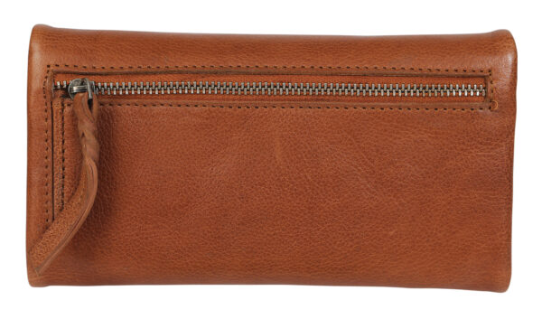 Ladies Leather Wallet - Tan