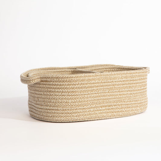 Natural 3 Pc Cotton Rope Storage Set