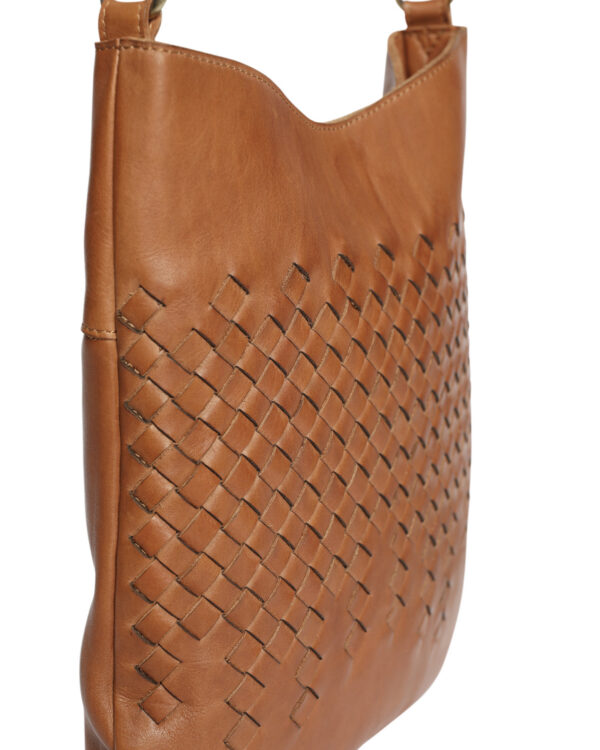 Ladies Leather Cross Body – Tan