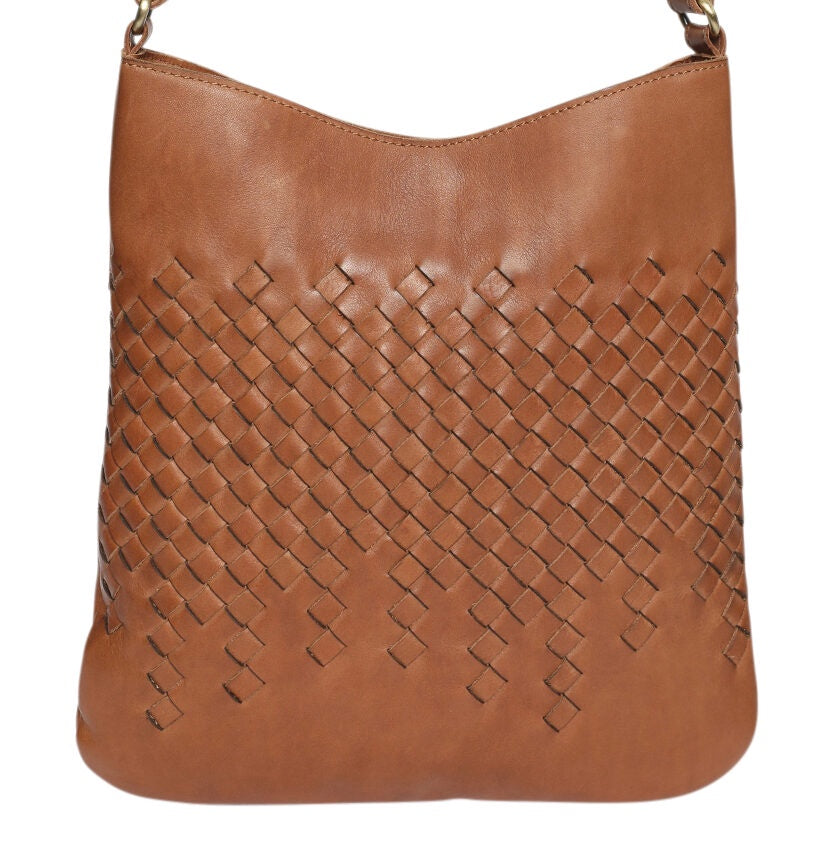 Ladies Leather Cross Body – Tan